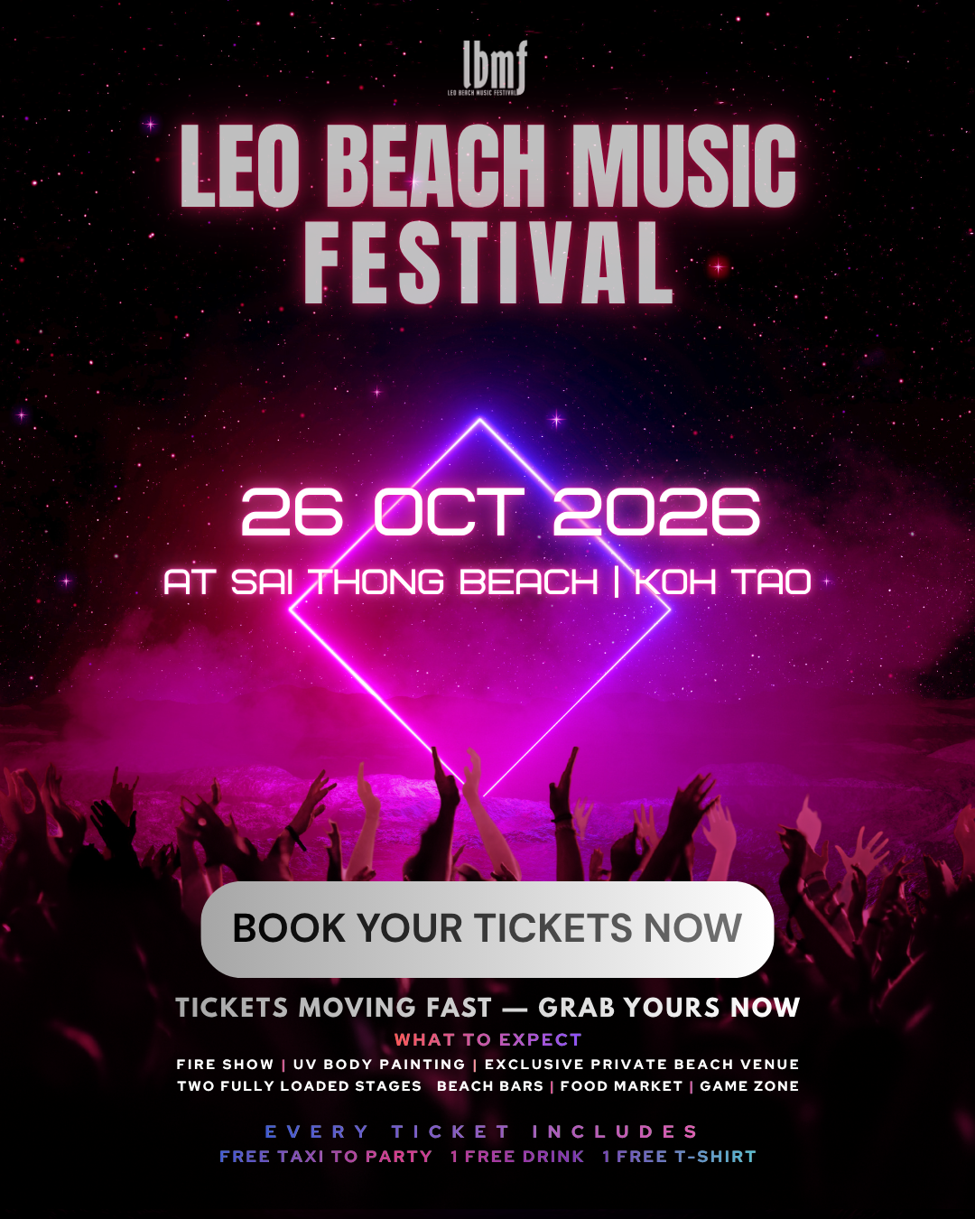 Leo Beach Music Festival promotion